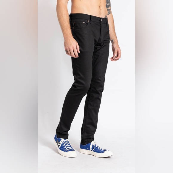 ACNE STUDIOS BLACK NORTH STAY JEANS - Picture 3 of 7
